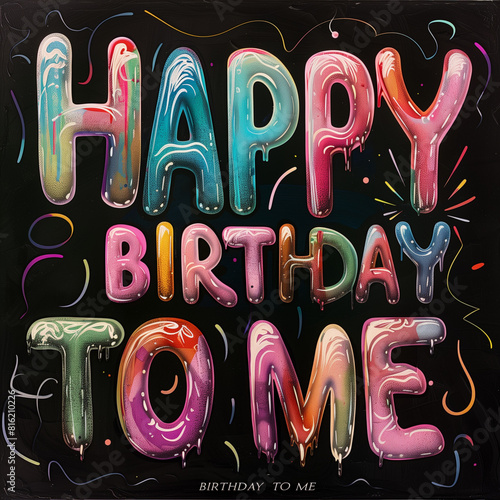 Whishing happy birthday to me
