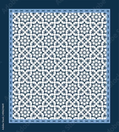 Marokkanische Muster von Moscheen in Marrakesch
