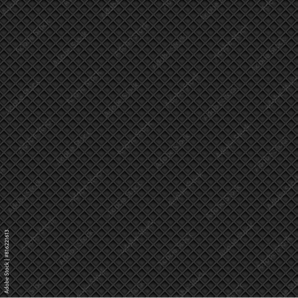 Vector realistic illustration of waffle black Vector realistic illustration of waffle black