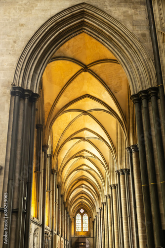 Gothic Salisbury Cathedral, United Kingdom