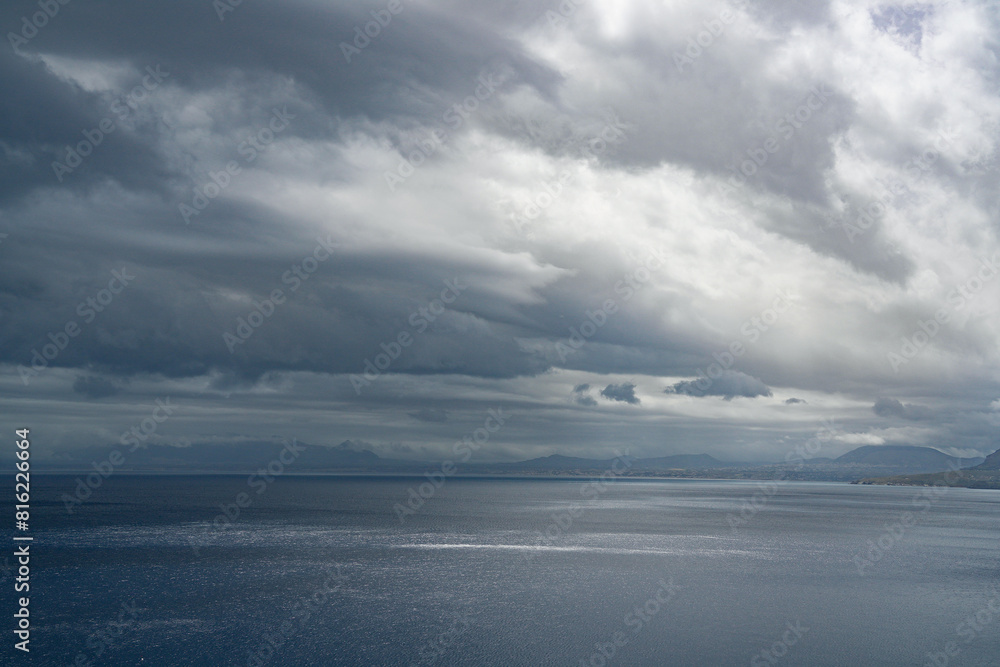 © Rechitan Sorin - Sea landscape with bad weather and stormy cloudy sky in Sicily, Italy, Europe © Rechitan Sorin - Sea landscape with bad weather and stormy cloudy sky in Sicily, Italy, Europe