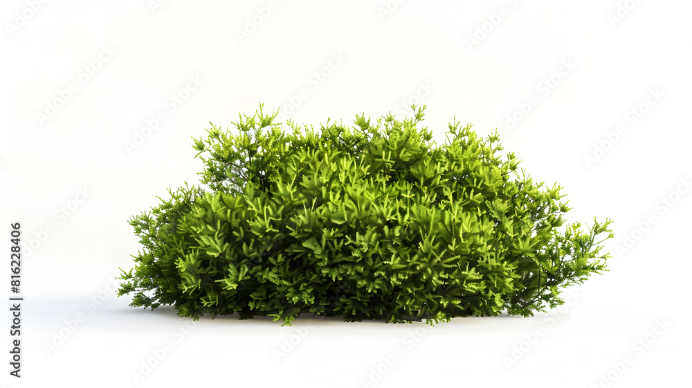 scandent shrub isolated on white : Generative AI scandent shrub isolated on white : Generative AI