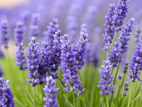 In Full Bloom. The Majesty of Lavender Flowers Up Close.