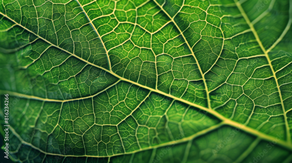 Texture of a leaf, intricate network of veins, vivid green color. Texture of a leaf, intricate network of veins, vivid green color.