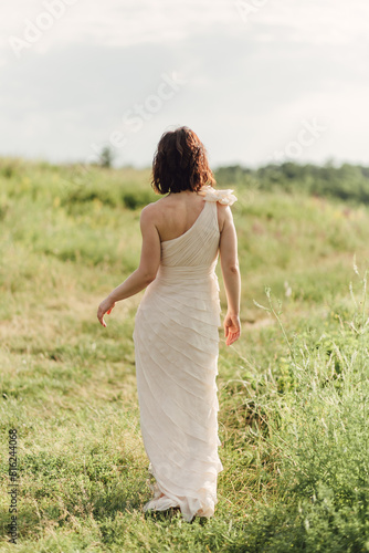 woman in dress