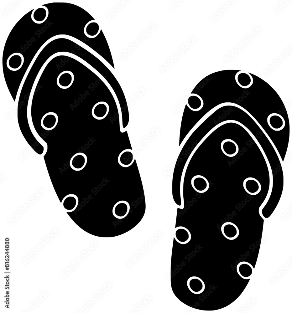 footwear illustration beach silhouette summer logo fashion icon travel outline vacation rubber pair holiday sandal flop slipper shoe relax shape casual foot beauty for vector graphic background footwear illustration beach silhouette summer logo fashion icon travel outline vacation rubber pair holiday sandal flop slipper shoe relax shape casual foot beauty for vector graphic background
