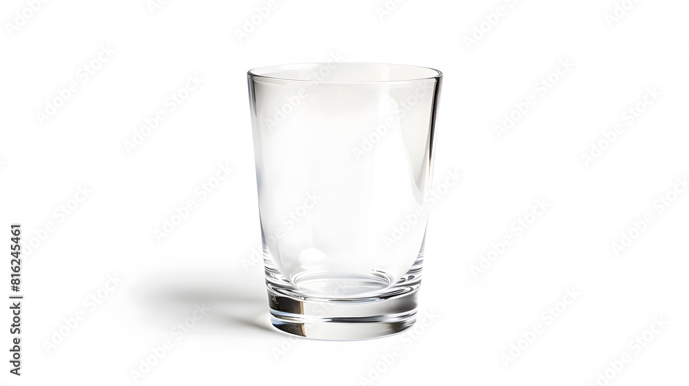 Empty drinking highball glass isolated on white background with clipping path Glassware for home restaurant and bar : Generative AI Empty drinking highball glass isolated on white background with clipping path Glassware for home restaurant and bar : Generative AI
