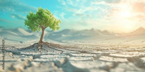 environment  flat design  water conservation methods in arid regions to combat climate change
