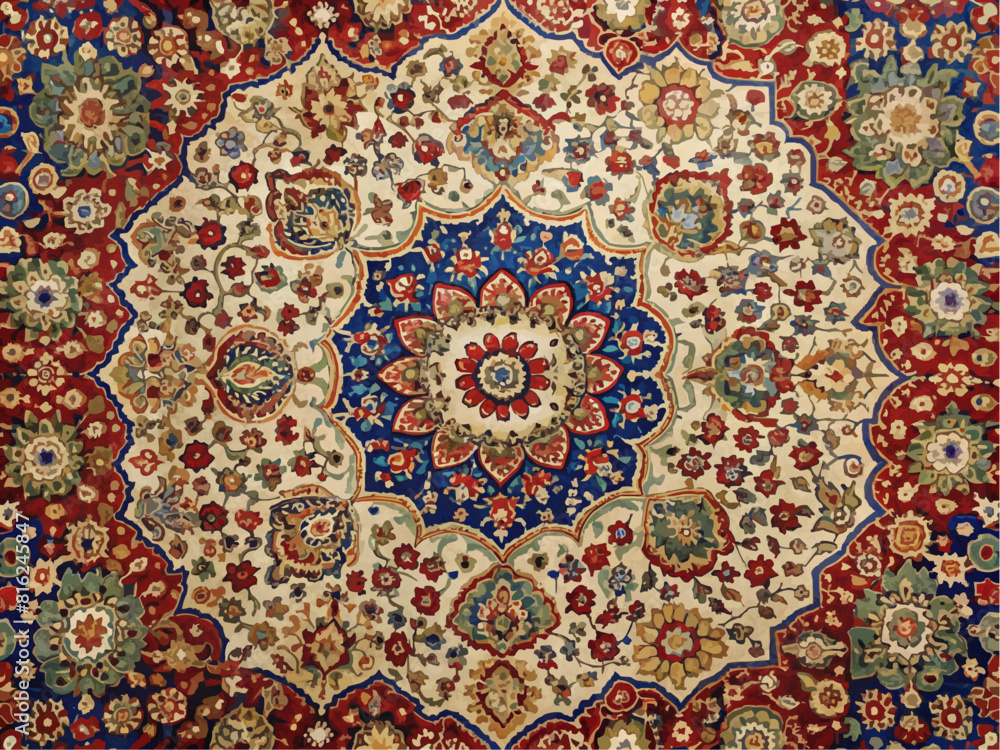Arabic style carpet 