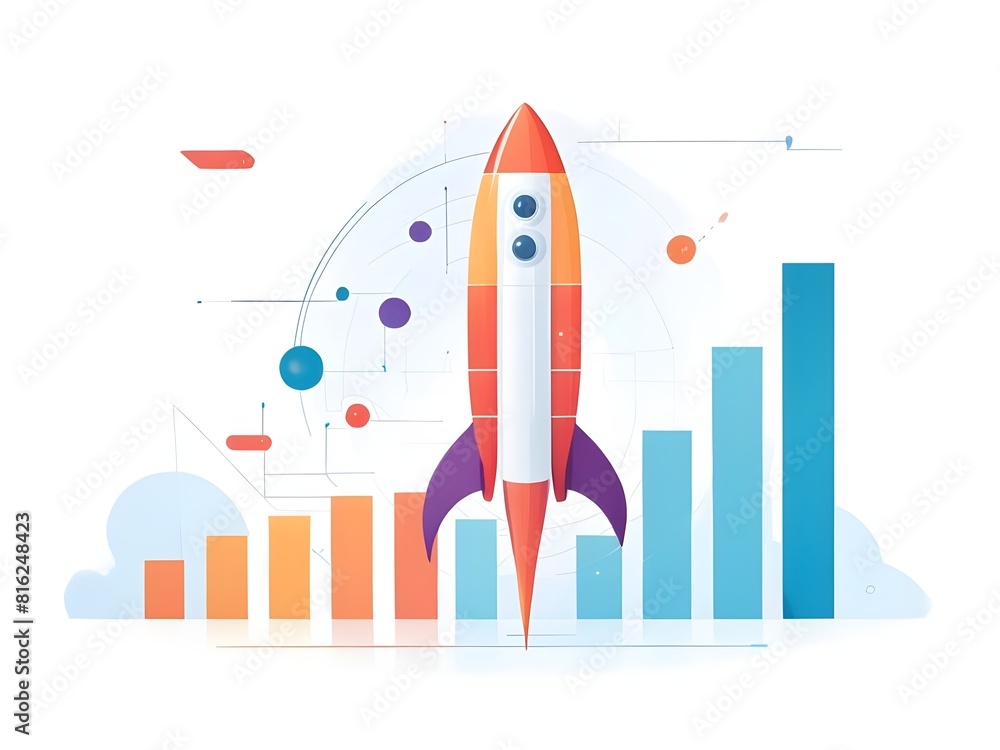 rocket and space rocket and space