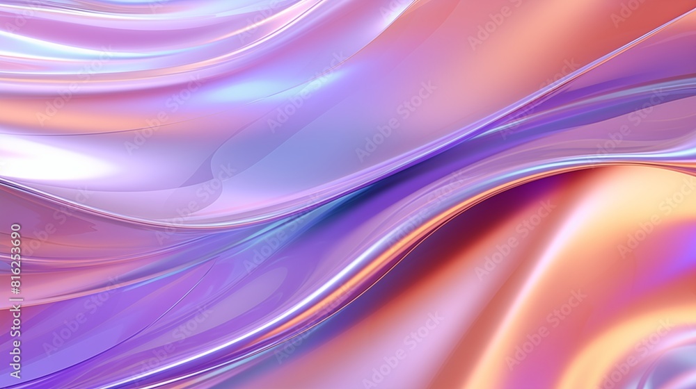 Abstract Fluid Gradient Waves in Pastel Colors. Abstract Fluid Gradient Waves in Pastel Colors.