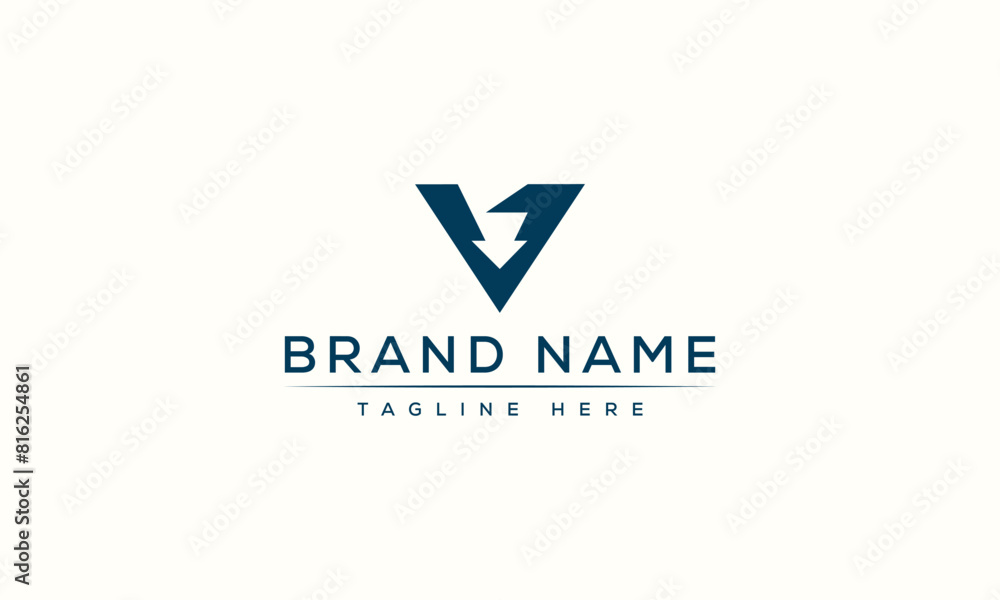 Logo design letter V . Elegant modern. Vector template. Logo design letter V . Elegant modern. Vector template.