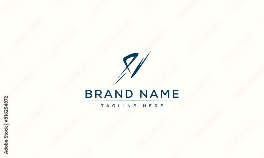 Logo design letter V . Elegant modern. Vector template. Logo design letter V . Elegant modern. Vector template.