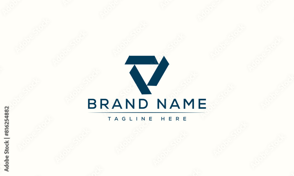Logo design letter V . Elegant modern. Vector template. Logo design letter V . Elegant modern. Vector template.