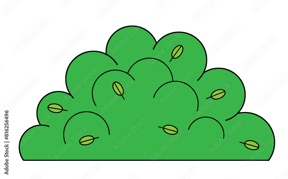 cartoon scene with garden park element plant bush nature sketch sketchbook drawing isolated background illustration for children cartoon scene with garden park element plant bush nature sketch sketchbook drawing isolated background illustration for children