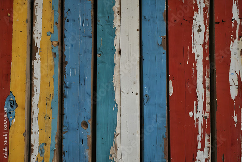 old colored wooden wall texture background