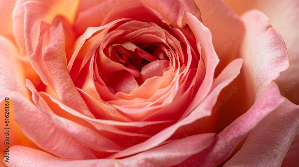 A close-up of a stunning pink rose A close-up of a stunning pink rose