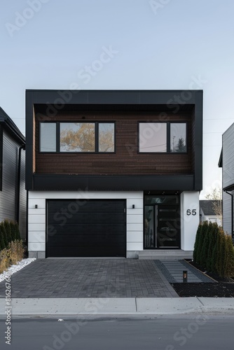 A modern minimalist style h...