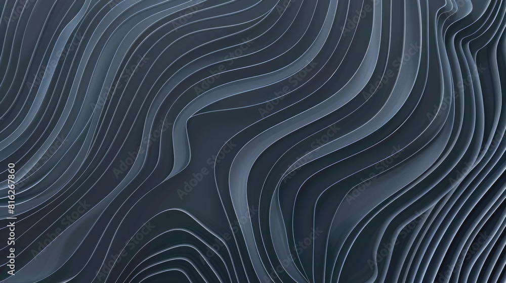 Black lines on a gray blue background create an abstract pattern Black lines on a gray blue background create an abstract pattern