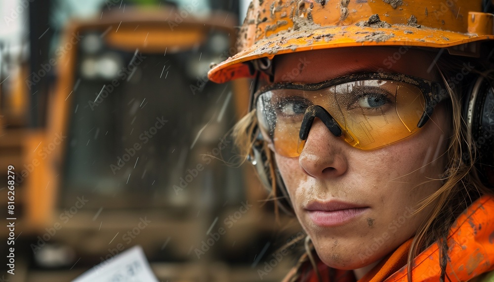 worker with helmet worker with helmet