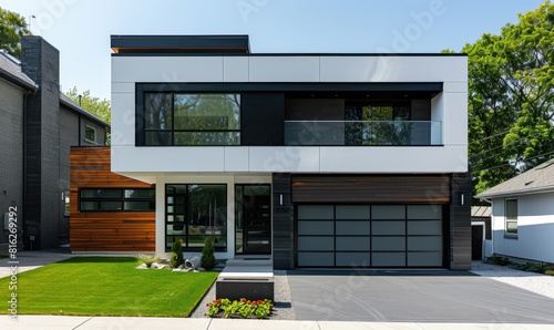 A modern minimalist style h...