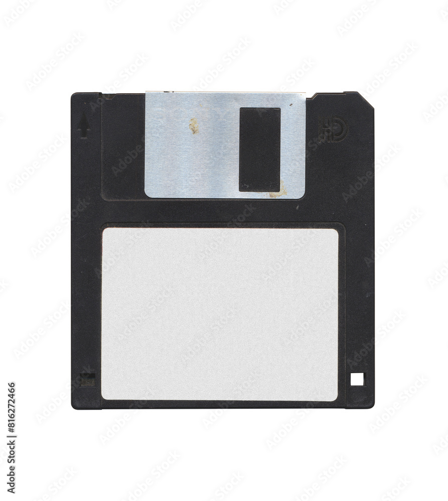 Isolated Retro 3.5” Floppy Disk mockup with white empty label sticker for text and image, disk on transparent background, old vintage storage png diskette Isolated Retro 3.5” Floppy Disk mockup with white empty label sticker for text and image, disk on transparent background, old vintage storage png diskette