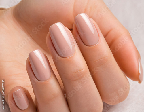 hands applying cream