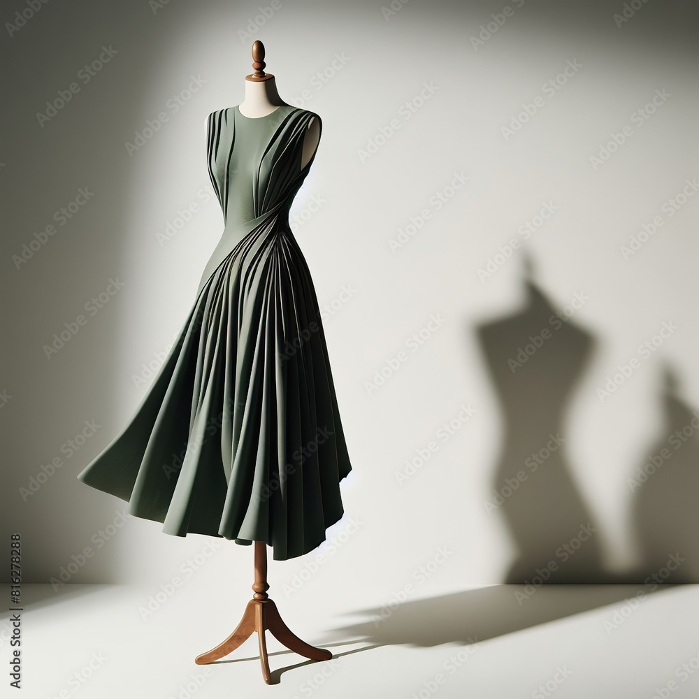 Manichino Maschio & Femminile Di Sartoria Con Le Marcature Di Cucito