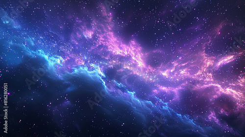 Starry Splendor Exploring the Cosmic Symphony of Star Fields and Nebulae  a Celestial Wonderland Awaits
