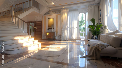 beautiful interior design  modern and luxury