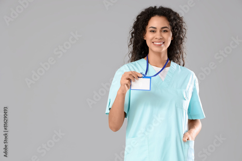 Female African-American med...