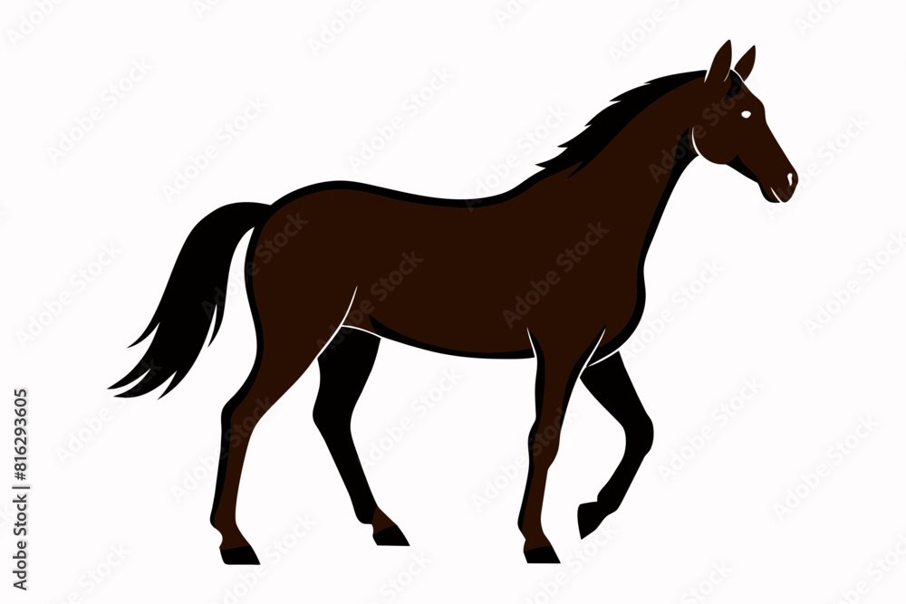 horse cartoon vector illustration horse cartoon vector illustration