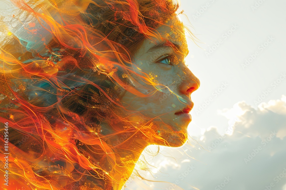 Mesmerizing Humanoid Female: A Detailed & Stunning Digital Illustration Mesmerizing Humanoid Female: A Detailed & Stunning Digital Illustration