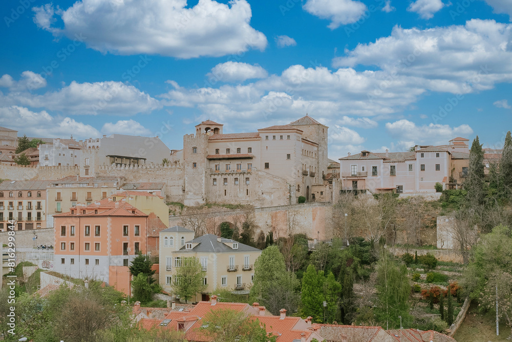 Toledo, Spain. April 27, 2022: Walls of Toledo. Toledo, Spain. April 27, 2022: Walls of Toledo.