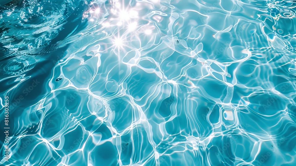 The water is calm and clear, with ripples and waves that reflect the sunlight The water is calm and clear, with ripples and waves that reflect the sunlight