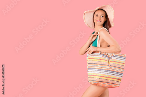 Beautiful young woman in sw...