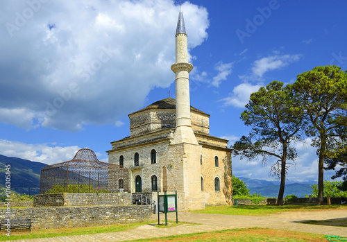 The Tomb of Ali Pasha - His decapitated body was buried there in 1822, and Fetiyie mosque, Castle of Ioannina - The castle in Ioannina contains a number of monuments and museums, Greece