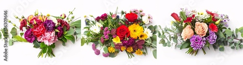 Floral Arrangements of Colorful Flowers