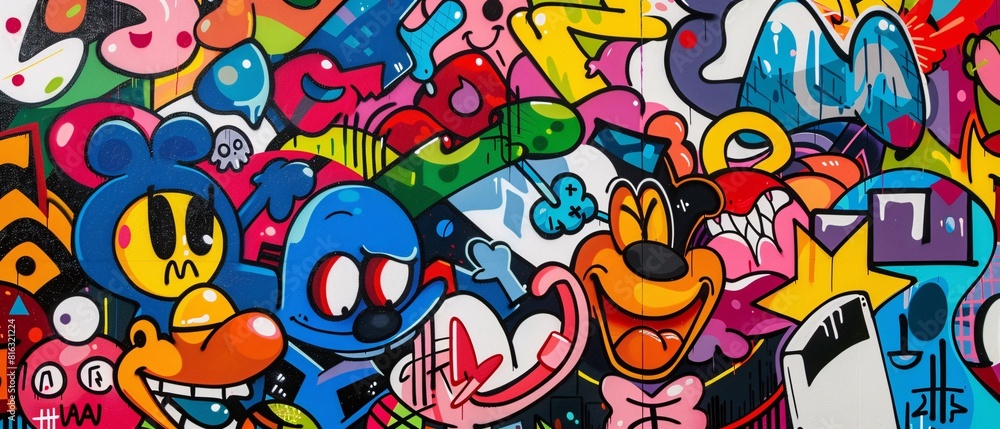 Vivid Street Art Mural Vivid Street Art Mural