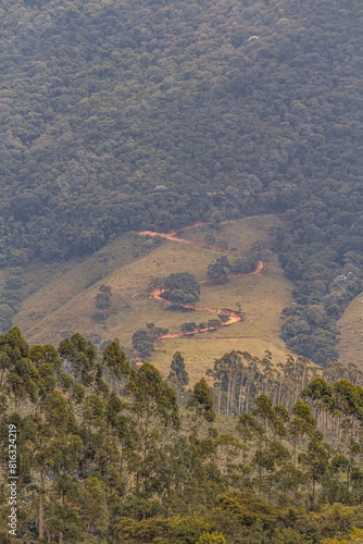 view from the mountain
