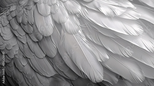 Feathered Angel Wing