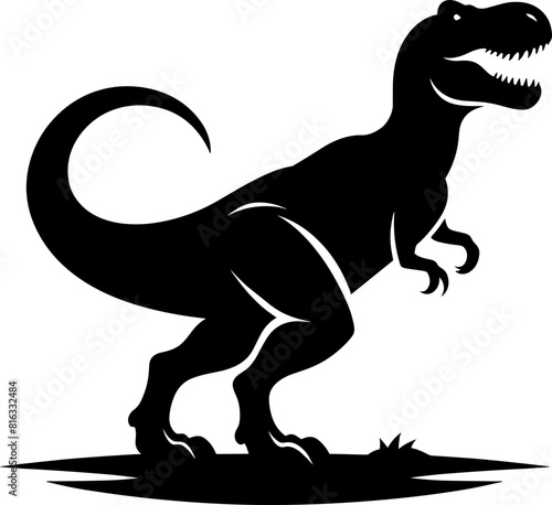 Tyrannosaurus Rex Dinosaur Silhouette