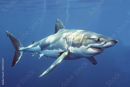 Great White Shark  Apex Predator in its Natural Habitat