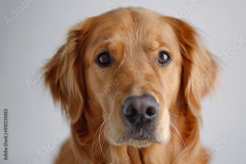 Loyal Golden Retriever's Expressive Eyes