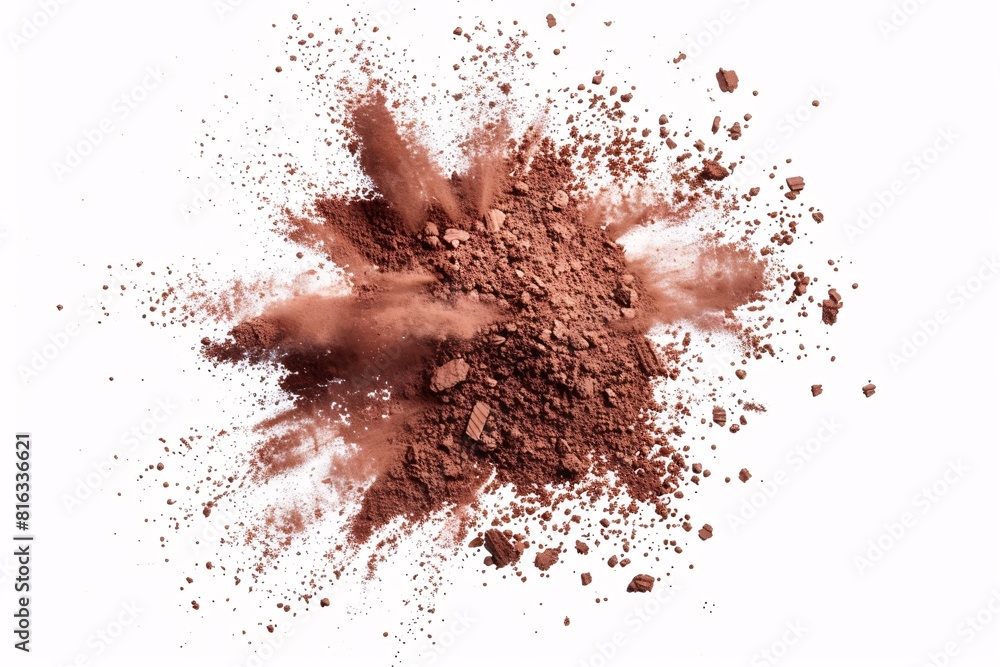 Powder Explosion: Dusty Brown Eyeshadow Swatch Powder Explosion: Dusty Brown Eyeshadow Swatch