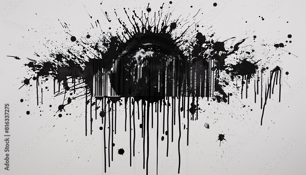 Black and White Graffiti Art