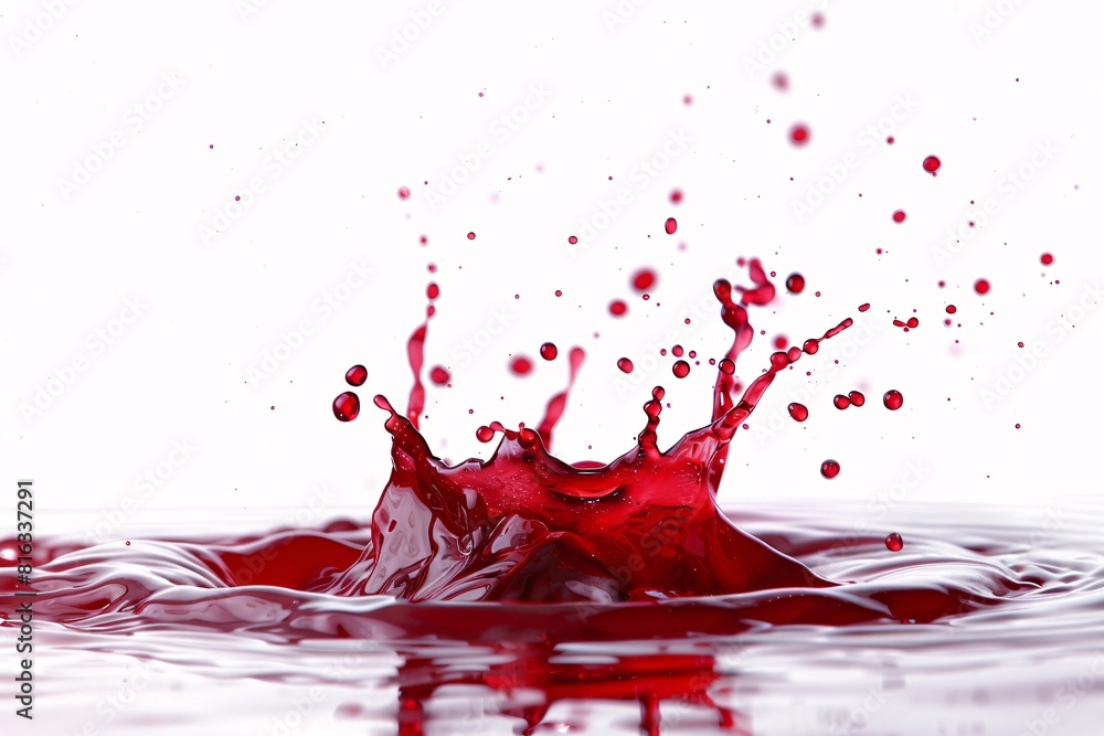 A Splash of Ink: A Creative Expression in Motion