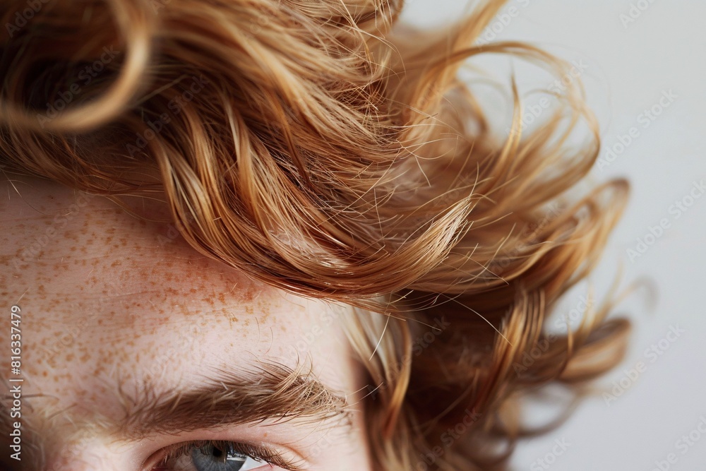 The Ginger Gentleman: A Study in Hair and Expression