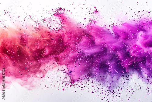 Colorful Powder Explosion photo