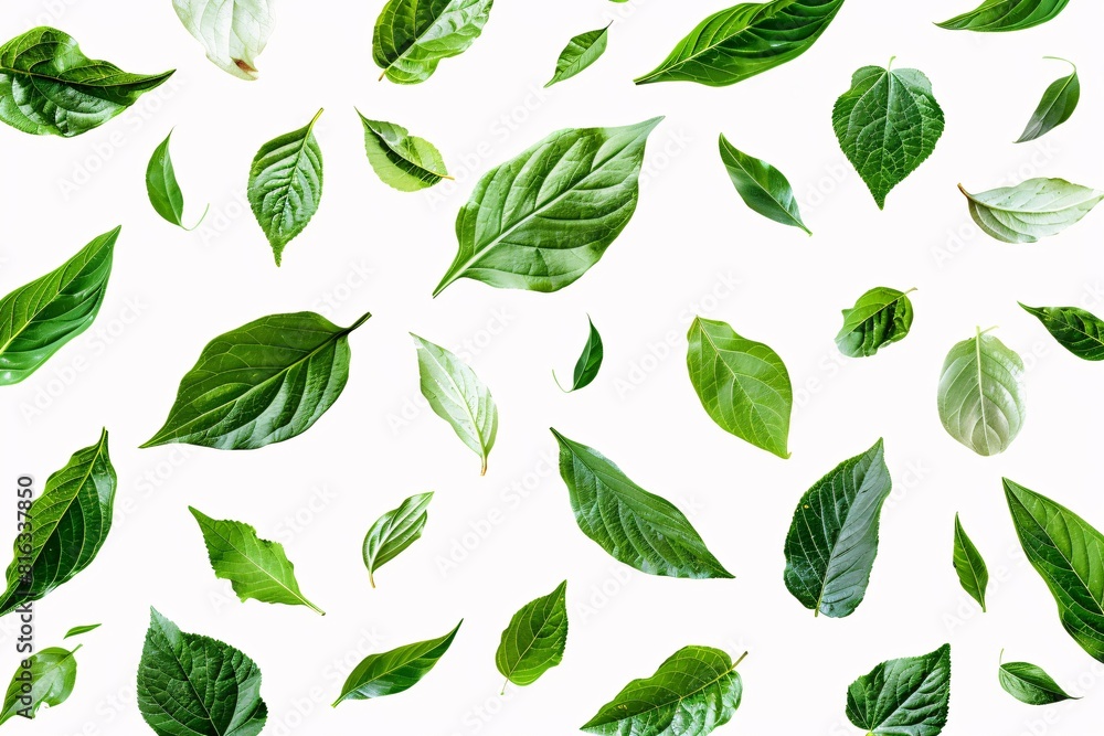 Leaf Pattern Design for Nature-Inspired Wallpaper